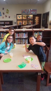 Congratulations to these 2nd, 3rd, and 4th grade students for earning the End of the Year Accelerated Reader Party. They were treated to doughnuts and had fun playing games.